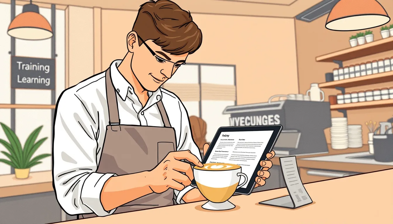 Formació de baristes a la cafeteria: estàndards i IA